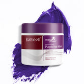 Karseell purple hair mask front bottle showing label and 16.90 oz size for easy identification and value