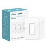Kasa Smart HS200P3 front panel showing rocker switch and clean design for easy control