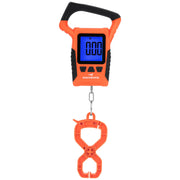 KastKing WideView front view showing orange housing and ergonomic grip for easy handling