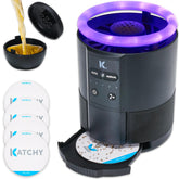 KATCHY Katchy Duo front view showing compact trap and discreet design benefit