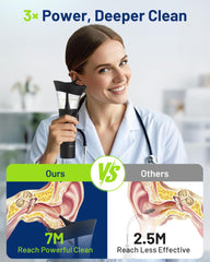 KAUGIC siete cucharillas ordenadas para extracción precisa de cerumen
