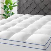 Kayfia full topper front view showing plush surface and tidy fit