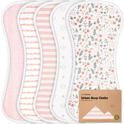 KeaBabies paquete frontal Sweet Charm mostrando 5 paños absorbentes