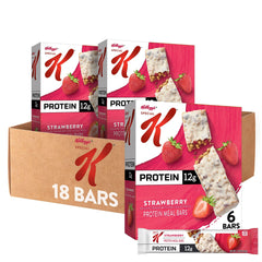 Kellogg's Special K presentación frontal mostrando cajas, conveniencia inmediata