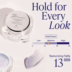 Kenra hands warming taffy before application, demonstrates even distribution benefit