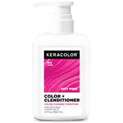 KERACOLOR frasco Hot Pink frontal mostrando etiqueta y beneficio brillo