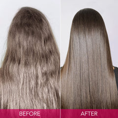 Keratin Complex aplicación en ducha demostrando limpieza suave
