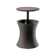 Keter Cool Bar vista frontal elegante y resistente para patio