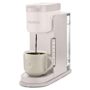 Keurig K-Express frontal mostrando diseño Warm Stone y botones fáciles