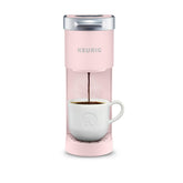 Keurig K-Mini front view showing compact footprint and quick brewing benefit