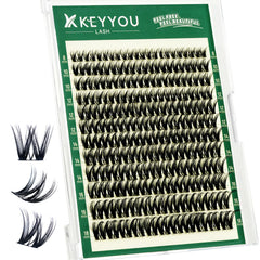 KEYYOU envase frontal con 132 clusters mostrando variedad y facilidad