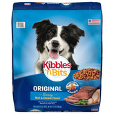 Kibbles 'n Bits front of bag showing product name and weight benefit convenience