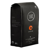 Kicking Horse front packaging showing label and certifications for clear product info