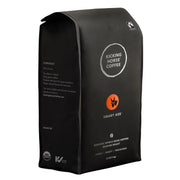 Kicking Horse front packaging showing label and certifications for clear product info