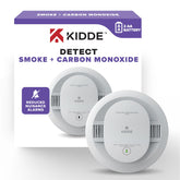 Kidde 30CUDR frontal mostrando diseño compacto y rápida detección
