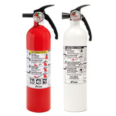 Kidde pack 711A frontal mostrando ambos extintores y ventajas de seguridad