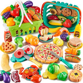 Kidsciety vista frontal del set mostrando todas las piezas y orden