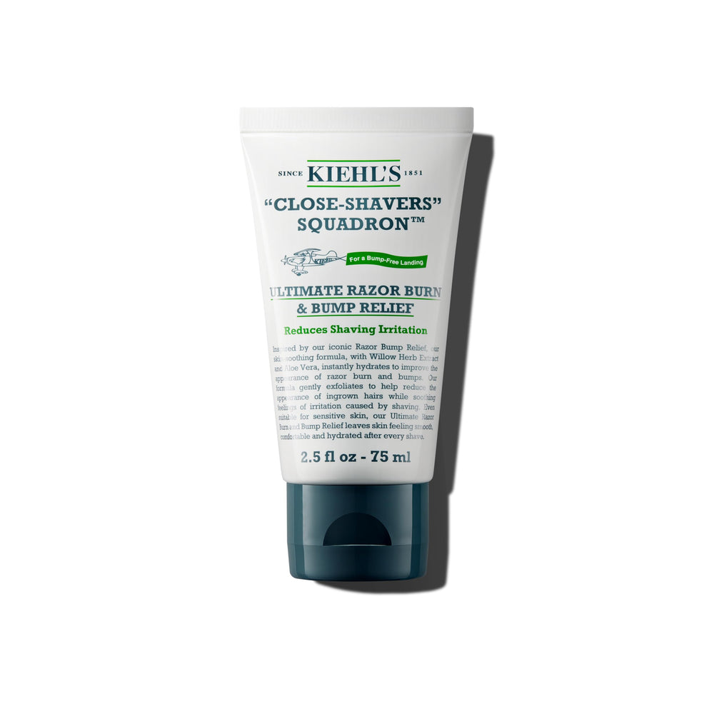 Kiehl's envase frontal mostrando la crema y clara identificación del producto calmante