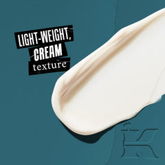 Kiehl's textura de la crema en primer plano que muestra acabado ligero e hidratante