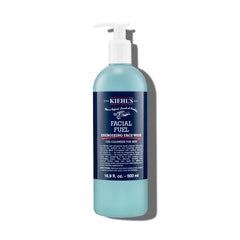 Kiehl's envase frontal del Facial Fuel mostrando tamaño grande y ahorro
