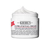 Kiehl's jar front view showing product and easy dispensing benefit