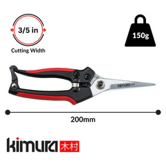 Kimura mango ergonómico vinilo antideslizante para mayor confort