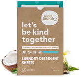 Kind Laundry paquete frontal Ocean Breeze mostrando diseño compacto y beneficios