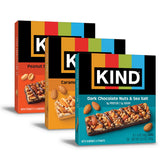 KIND paquete frontal mostrando variedad y conveniencia