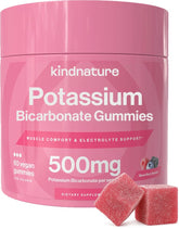 kindnature frente del empaque mostrando 60 gominolas y beneficio práctico