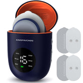 KingPavonini vista frontal del estimulador inalámbrico, portable y elegante