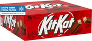 Kit Kat frente del paquete mostrando 36 barras, ideal para eventos