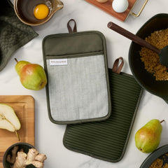 KitchenAid detalle de silicona ribbed que muestra textura antideslizante y resistencia