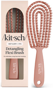 Kitsch cepillo frontal en terracota mostrando forma ergonómica y manejo cómodo