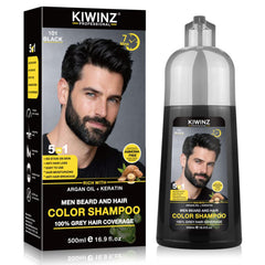 Kiwinz Professional envase frontal mostrando color negro intenso y ventaja rápida
