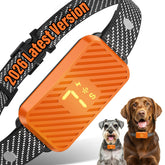 KJKZO collar frontal naranja mostrando diseño y ajuste cómodo