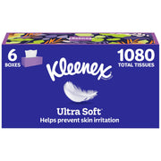Kleenex caja frontal mostrando el diseño y comodidad del producto