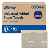 Kleenex front packaging showing bulk case and pack information for easy identification