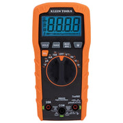 Klein Tools MM420 front view showing controls and ports for quick identification and benefit