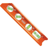 Klein Tools 935RB front view showing orange body and vials for quick identification