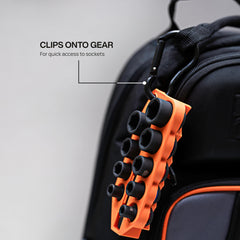 Klein Tools Cr-Mo steel detail highlighting durable impact resistance