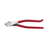 Klein Tools D248-9ST front view showing compact pliers and leverage benefit