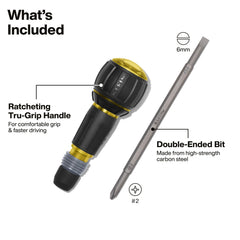 KLEIN TOOLS detalle del mango Tru-Grip para mejor agarre y comodidad