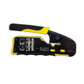 Klein Tools front view crimper showing full tool and grip for efficient installs