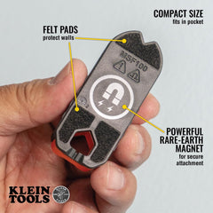 Klein Tools vial de burbuja cercano para marcar y nivelar con precisión