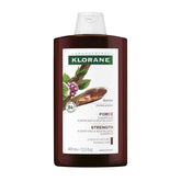 Klorane champú quinina frontal muestra envase y beneficio densidad