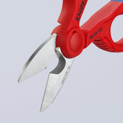 KNIPEX detalle de hojas con microserración para cortes limpios