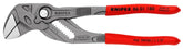 KNIPEX pliers wrench front view showing full tool and black finish, durable and professional