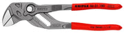 KNIPEX pliers wrench front view showing full tool and black finish, durable and professional