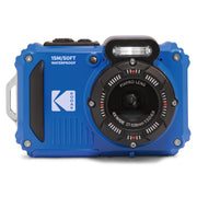 KODAK WPZ2 front view in blue showing compact waterproof design and easy handling