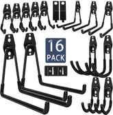 KOFANI front view of 16-pack hooks showing contents and hardware benefit organization